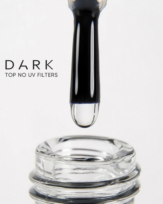 DARK Top No UV Filters (DAMAGED EXTERIOR OF BOTTLE)
