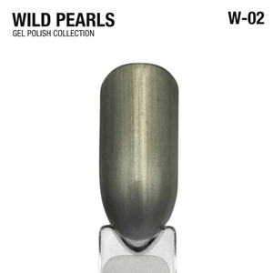 Adore Professional Wild Pearls Pearlescent Gel Polish - Olive Satin