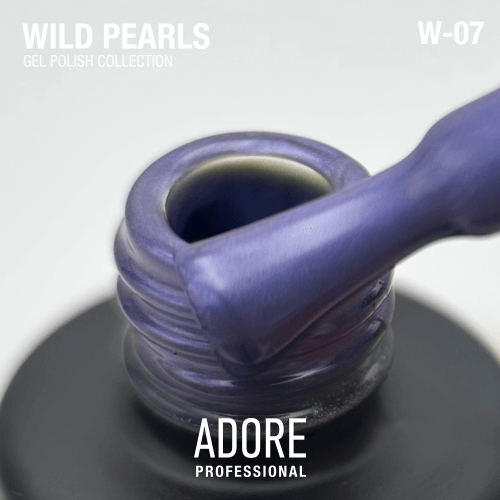 Adore Professional Wild Pearls Pearlescent Gel Polish- Smoky Purple