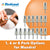 Medicool White Sanding Bands and Mandrel Bundle