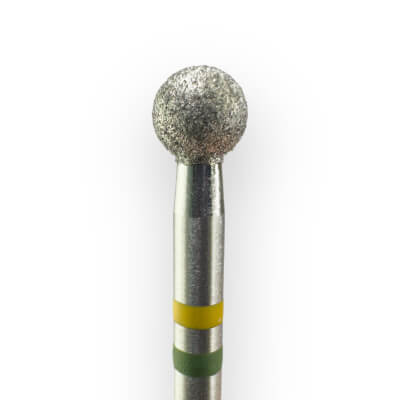 KMIZ Twin Ball E-File Nail Drill Bit - Super Fine & Fine