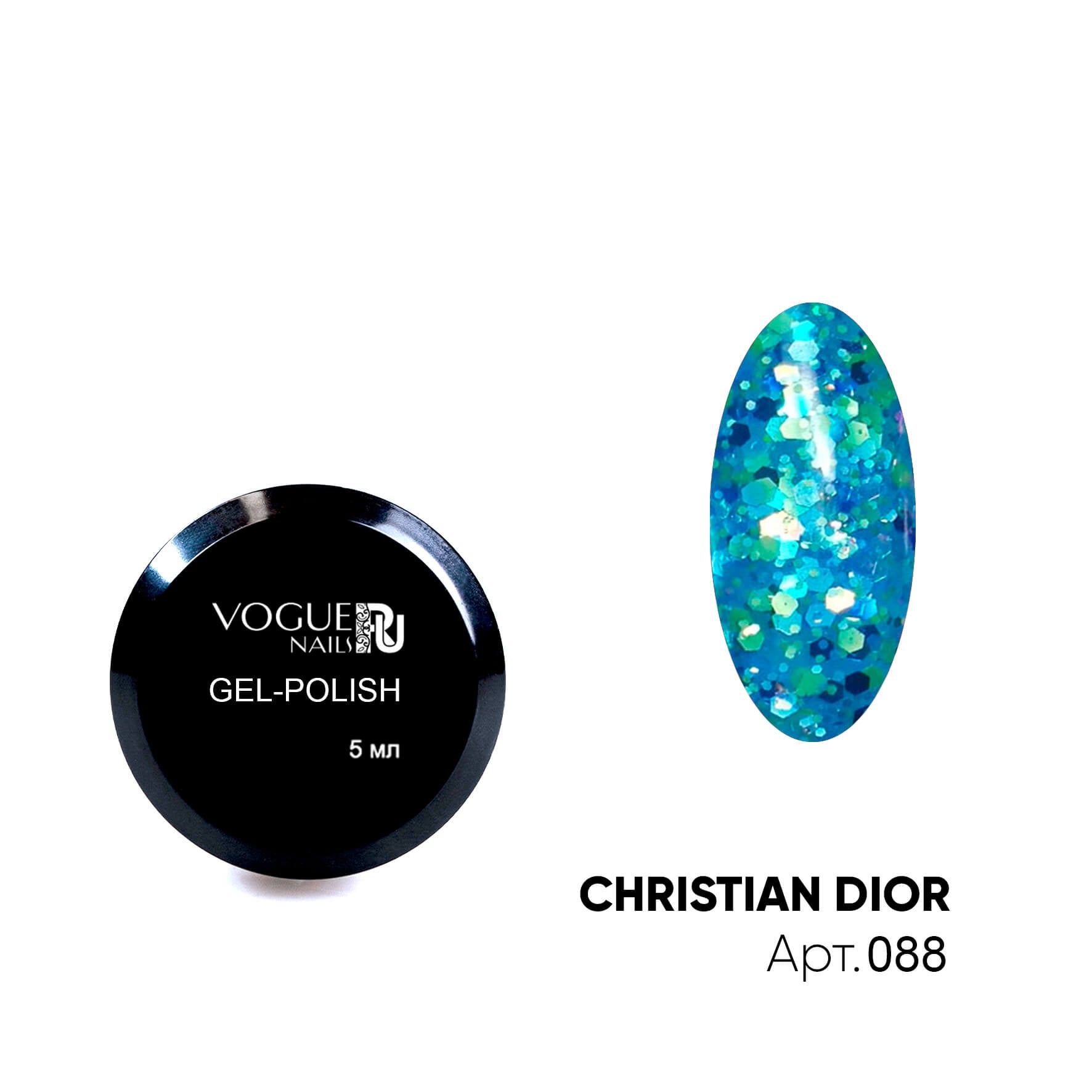 Vogue Nails "High Fashion Week" Gel Glitter - #2