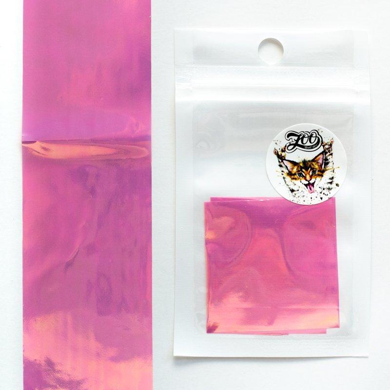 Zoo Nail Art Transfer Foil - Hot Pink Broken Glass Tape