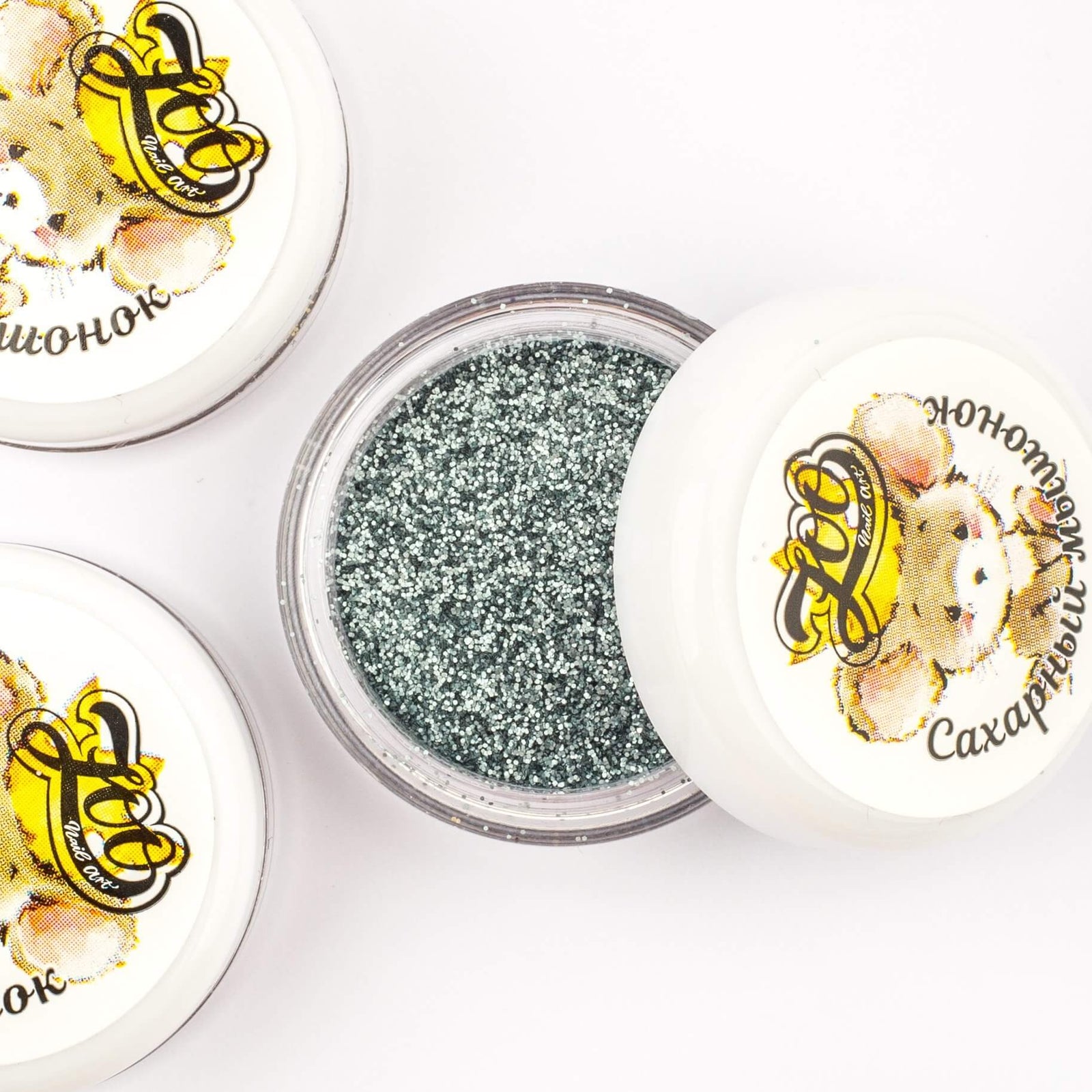 Zoo Nail Art Marmalade "Sugar Mouse" - Gray