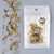 Zoo Nail Art Transfer Foil - Gold/White Grid Potal