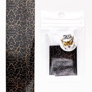 Zoo Nail Art Transfer Foil - Crackle