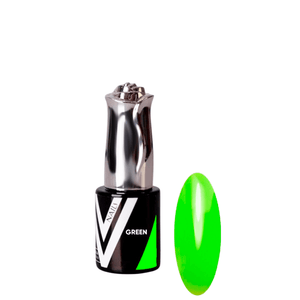 Vogue Nails Neon Rubber Base - Green