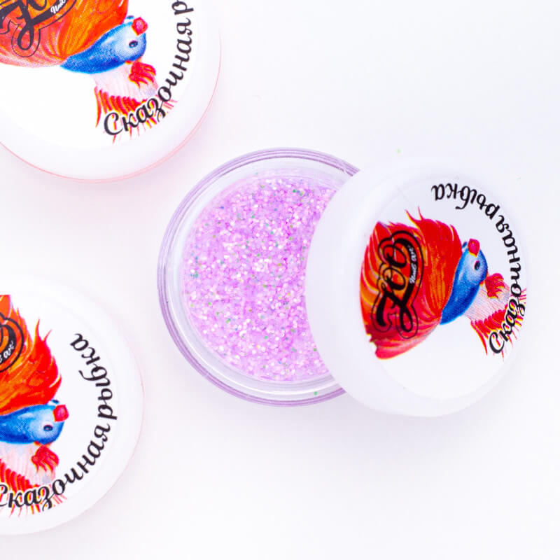 Zoo Nail Art Mirror Gloss "Fairytale Fish" - Purple