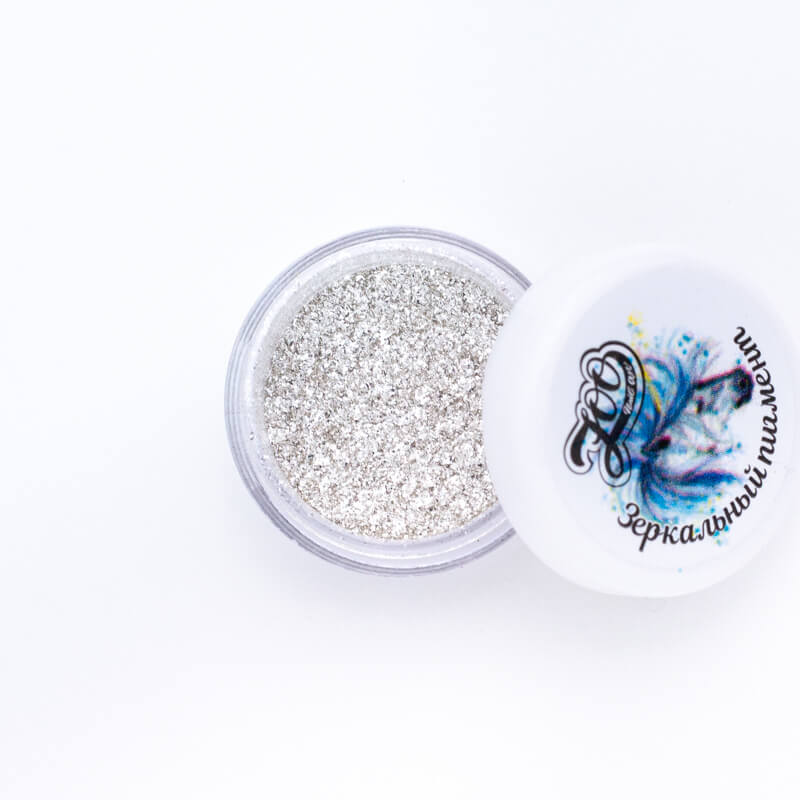 Zoo Nail Art Mirror pigment - Silver