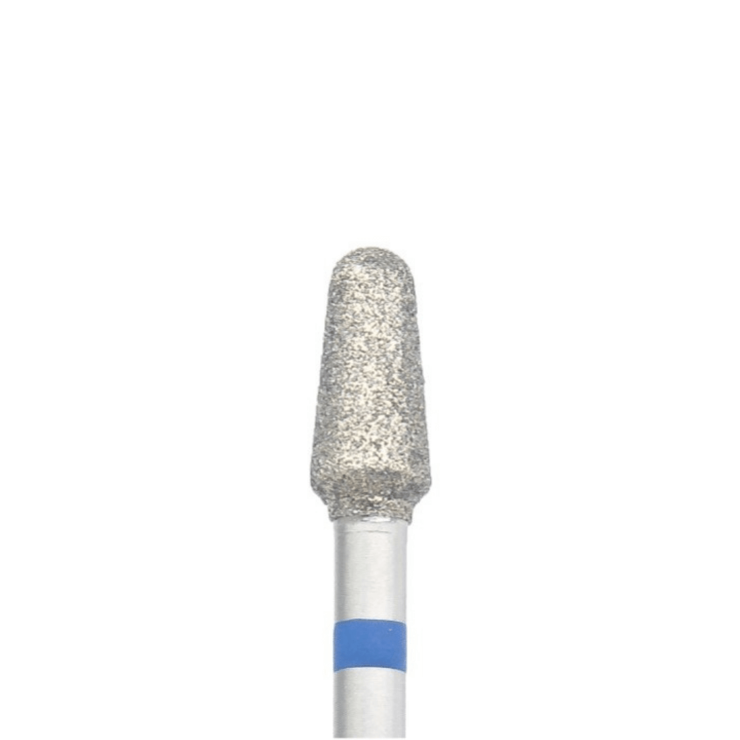 Large Cone E-File Nail Drill Bit - Medium Grit (Blue)