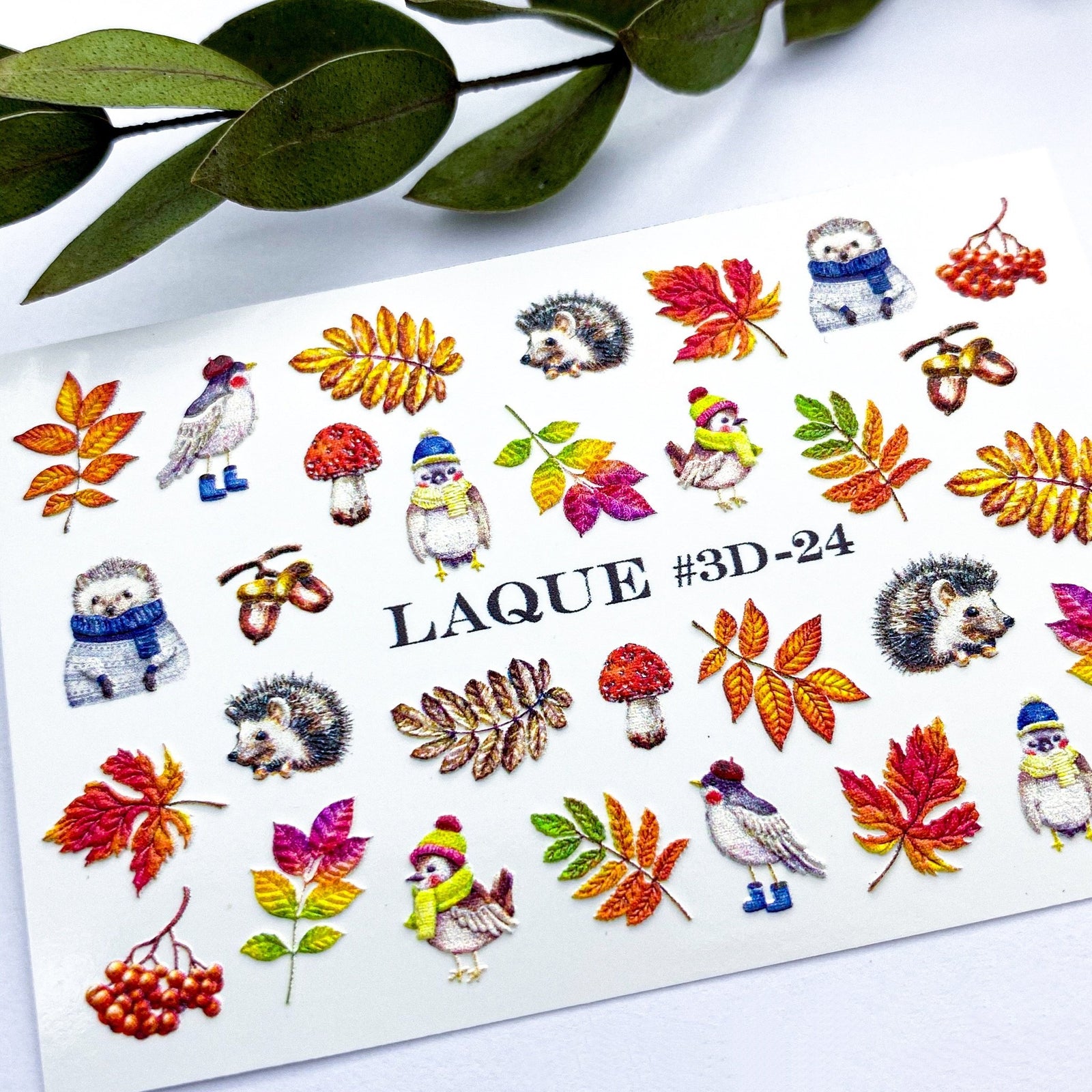 3D Laque Loving Fall Slider - Nail Mart USA