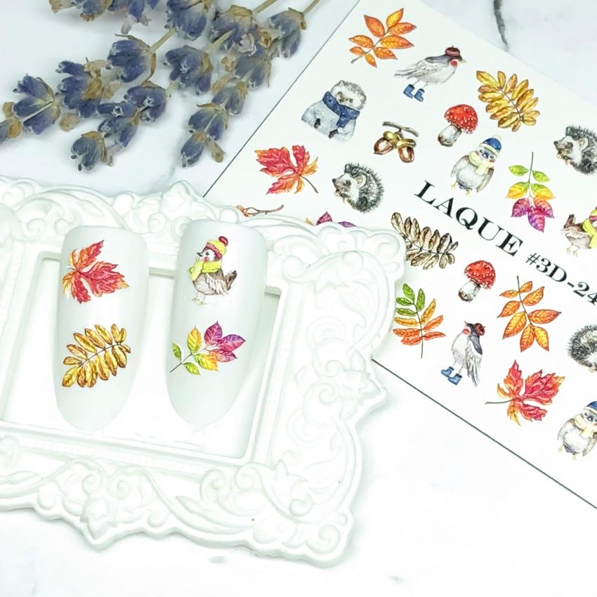 3D Laque Loving Fall Slider - Nail Mart USA