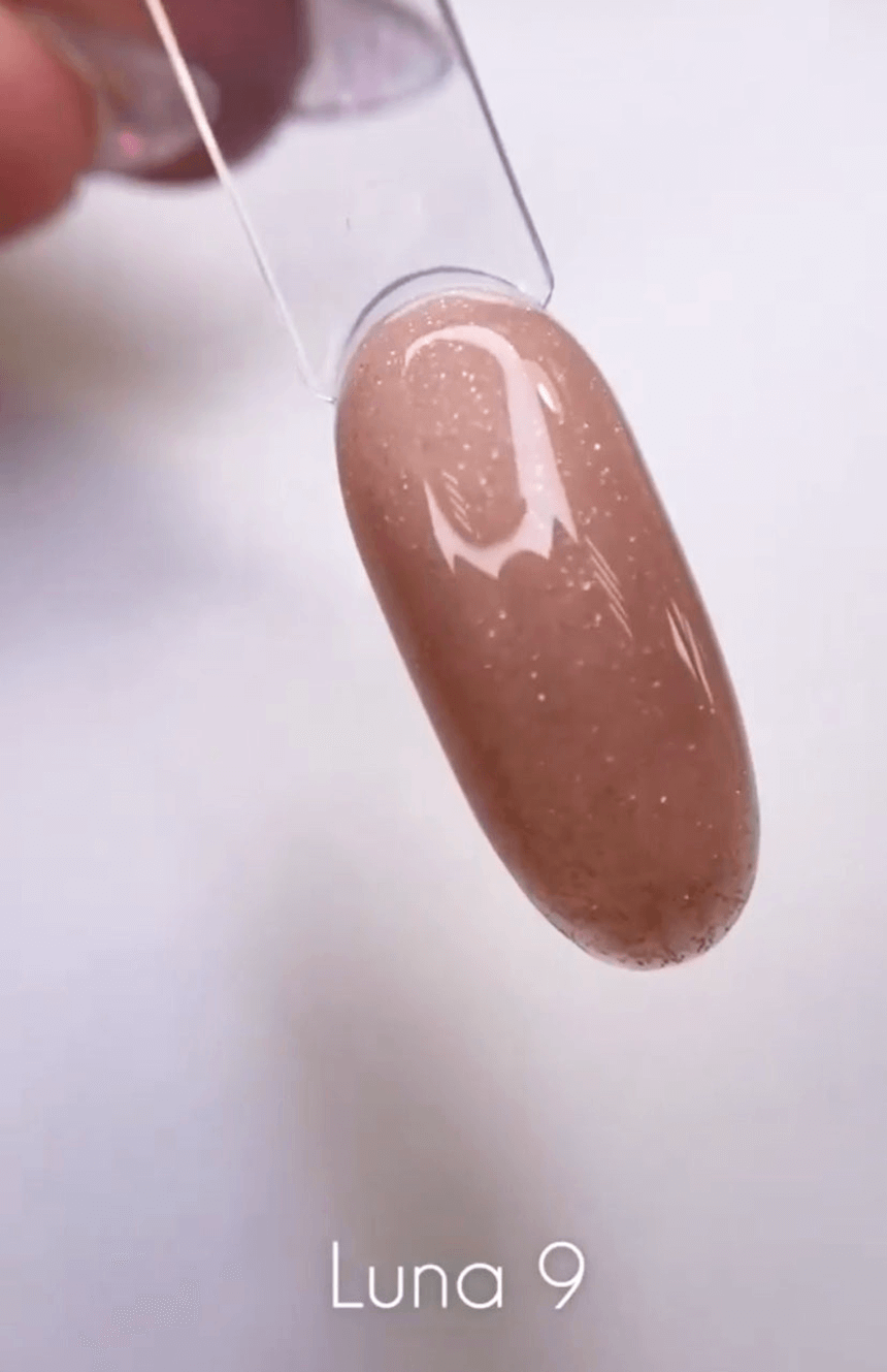 Luna Cover Base 9 - Beige with Gold Shimmer