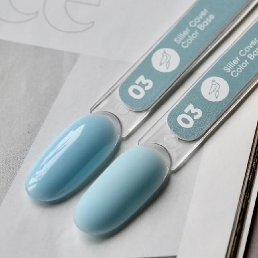 Siller Colored Rubber Base #3 - Blue