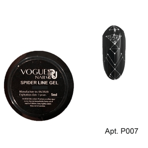 Vogue Nails "Spider Web" Gel Paint - White