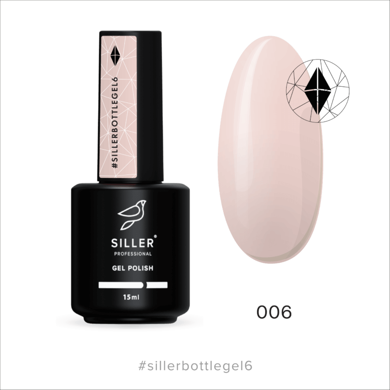 Siller Bottle Gel #6 - Pale Beige
