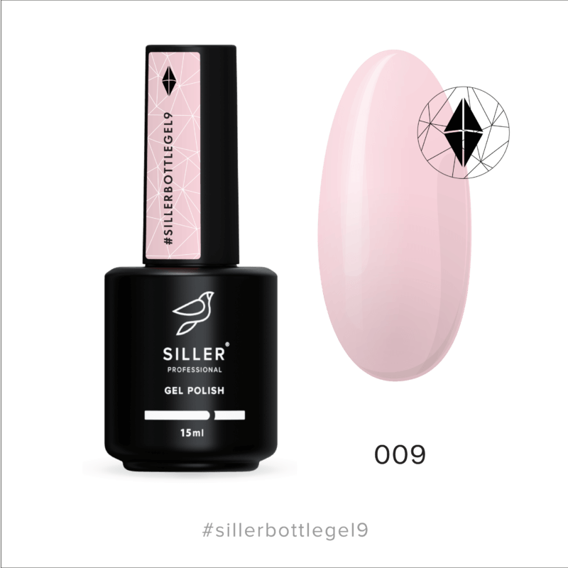 Siller Bottle Gel #9 - Light Pink