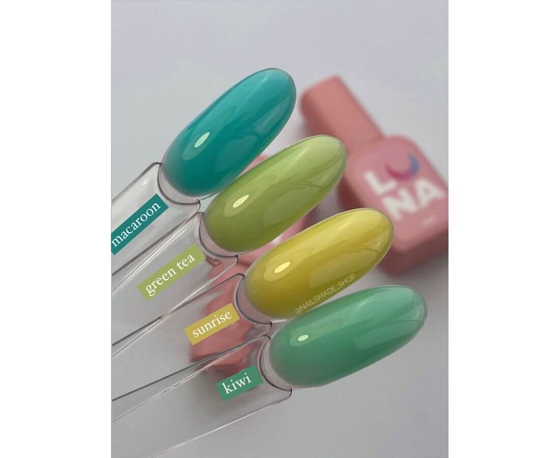 Luna Colored Rubber Base - Macaroon