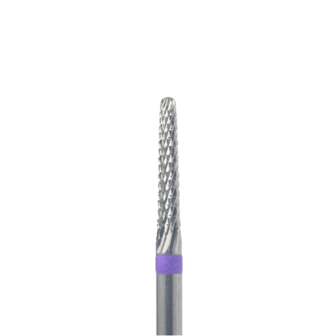 Carbide Corn Nail Drill Bit - Coarse Grit (Purple) 2.3mm