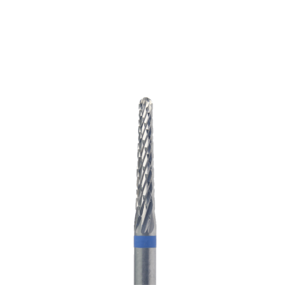 KMIZ Carbide Corn Nail Drill Bit - Coarse Grit (Blue) 2.3mm