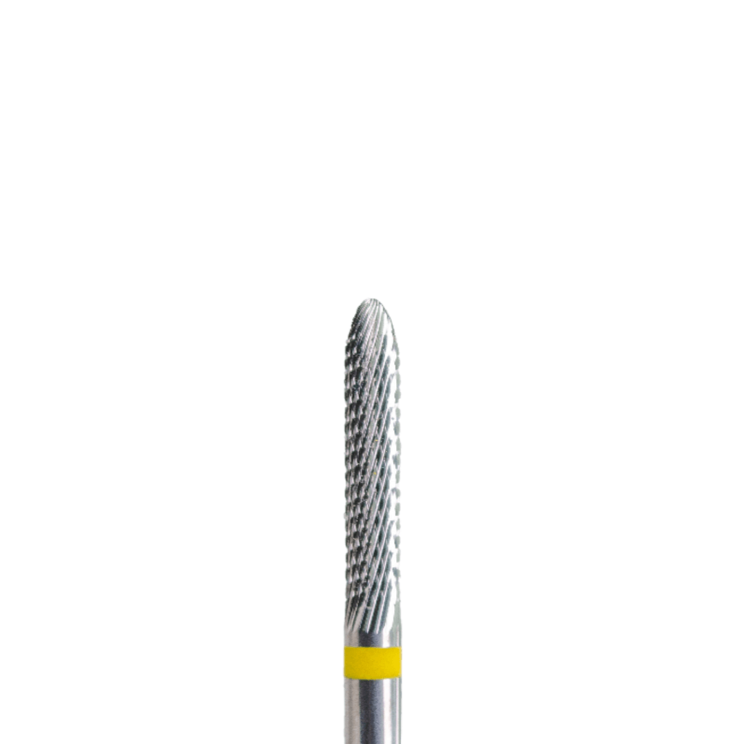 Carbide Corn Nail Drill Bit - Soft Grit (Yellow) 2.3mm