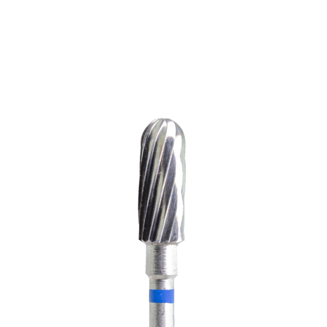 Carbide Cone E-File Nail Drill Bit - Medium Grit (Blue) 4.5mm