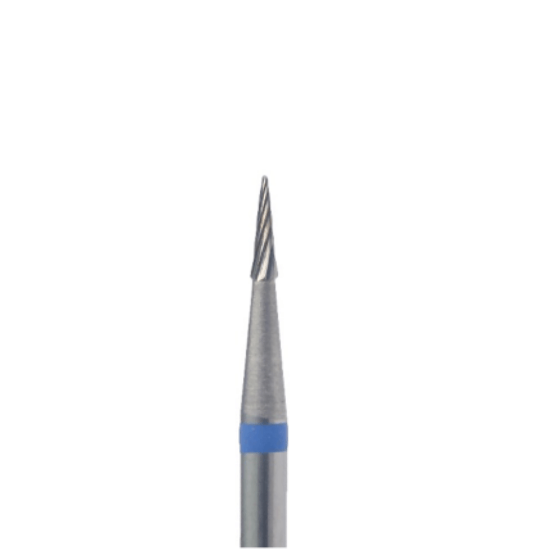 KMIZ Carbide Sharp Mini Corn Nail Drill Bit - Coarse Grit (Blue)