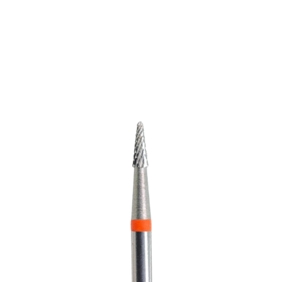 Carbide Sharp Mini Corn Nail Drill Bit - Soft Grit (Red)