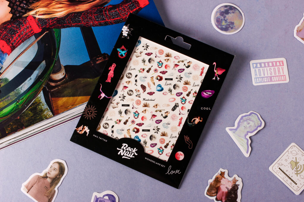 Rocknail Tattoo Wonderland Decal/Slider