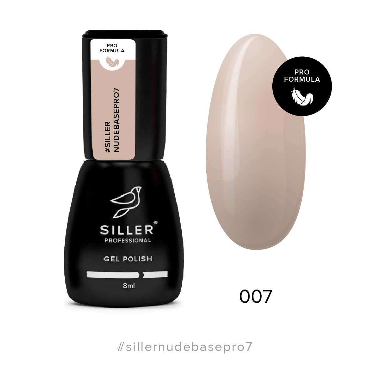Siller Nude Base Pro #7 - Dark Beige