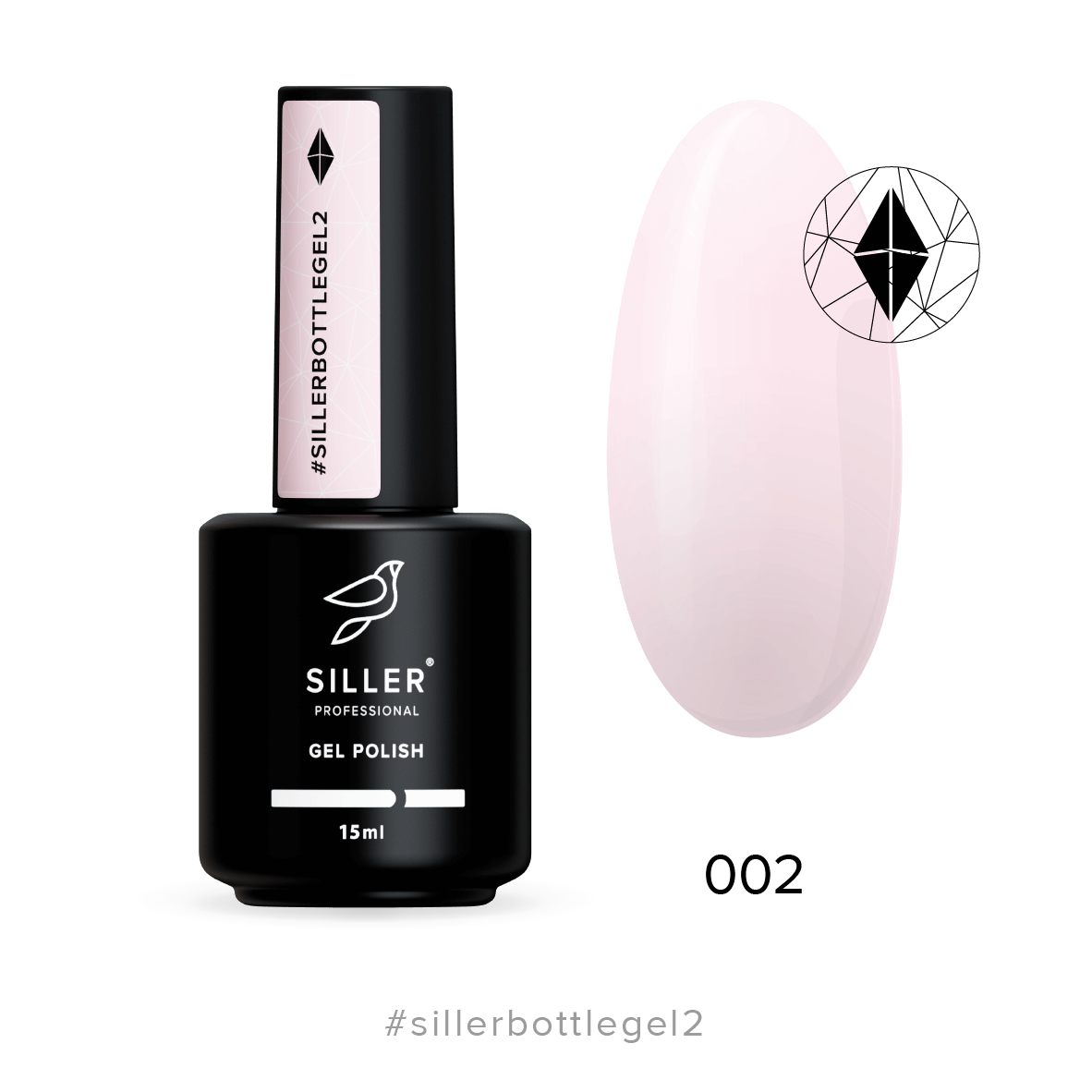 Siller Bottle Gel #2 - Pale Pink