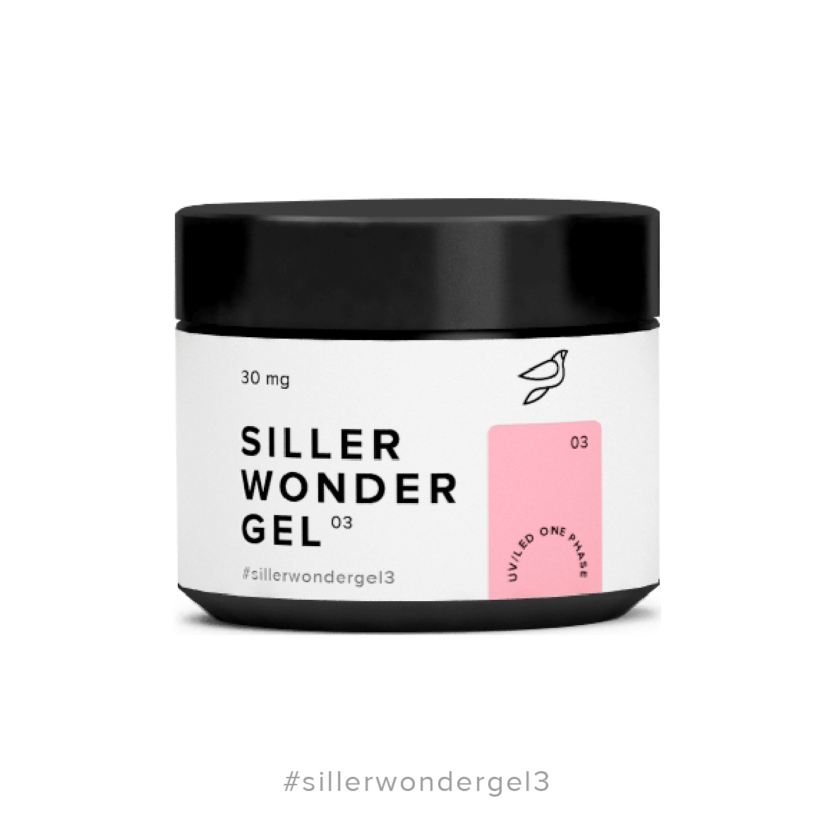 Siller Wonder Builder Gel #3 - Milky Pink