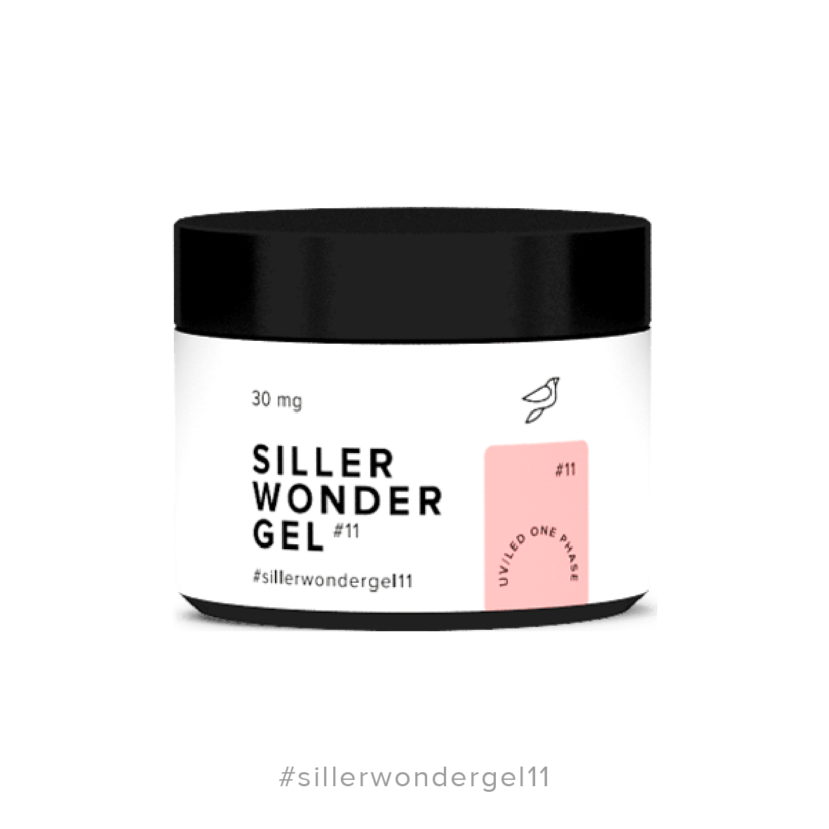 Siller Wonder Builder Gel #11 - Light Peach-Pink