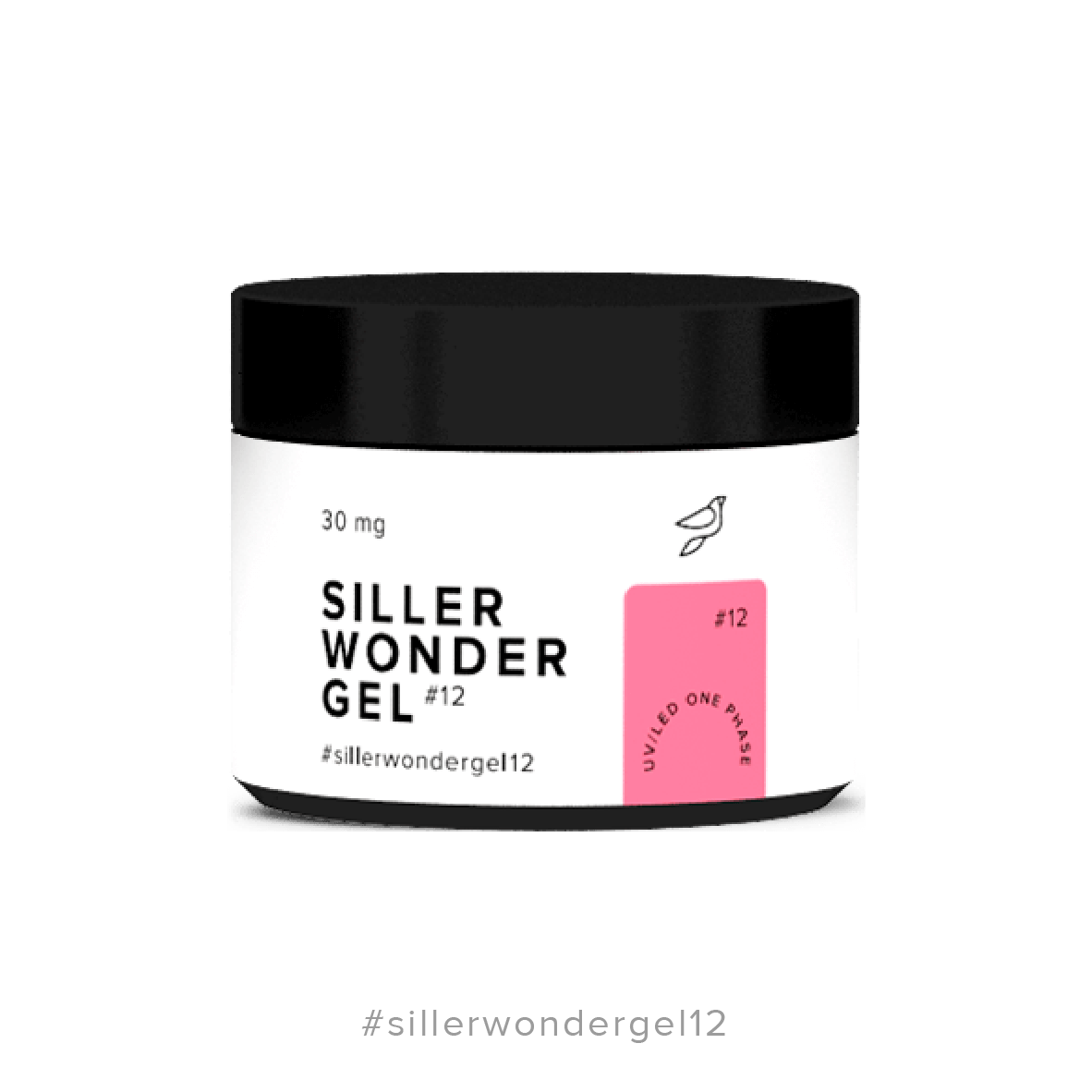 Siller Wonder Builder Gel #12 - Pink