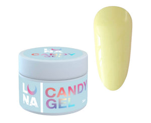 Luna Candy Builder Gel 13, 30 ml - Yellow Pastel