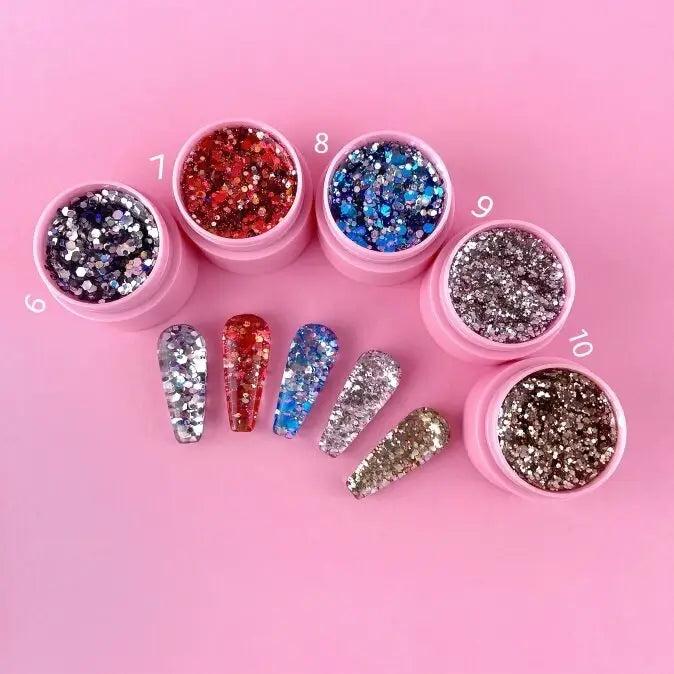 Luna Unicorn Glitter Gel #7