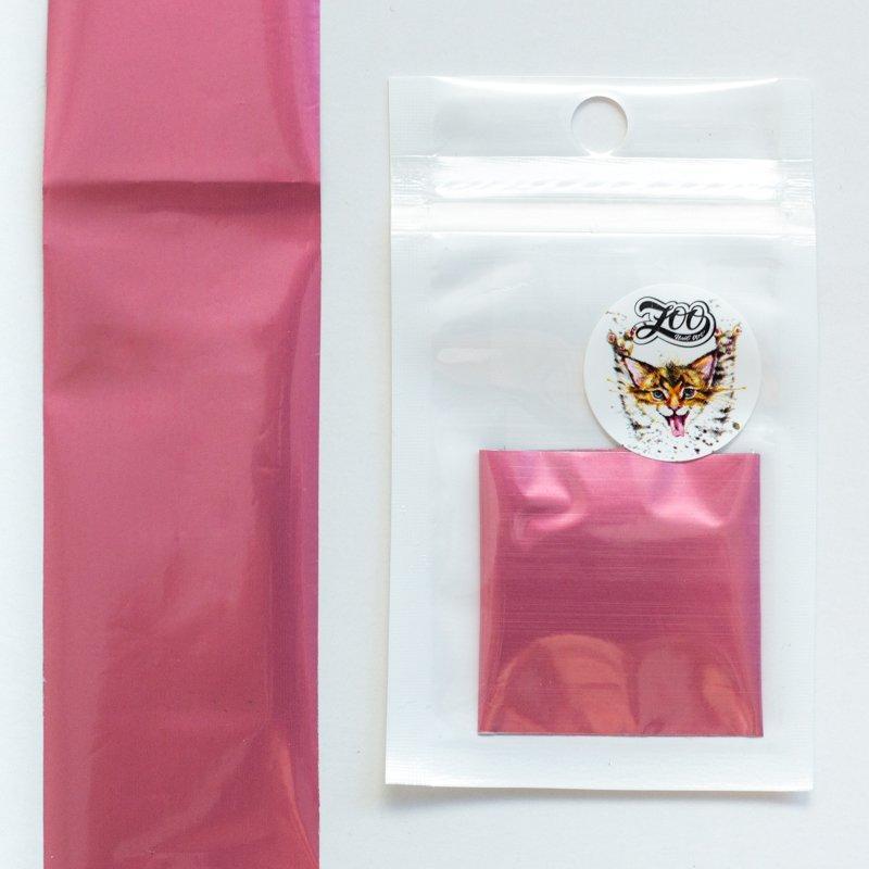 Zoo Nail Art Transfer Foil- Matte Pink