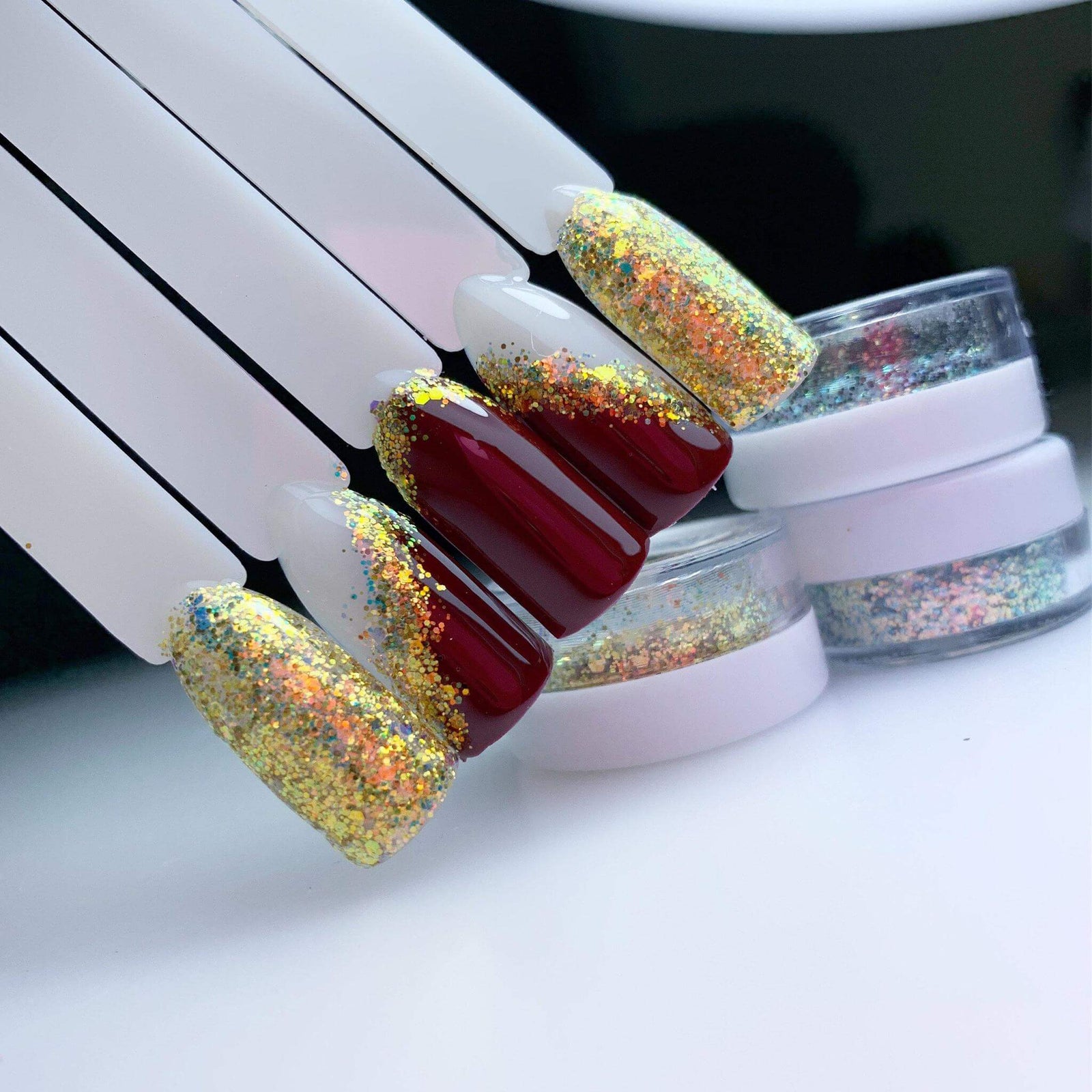 Zoo Nail Art Hexagon mix - Gold