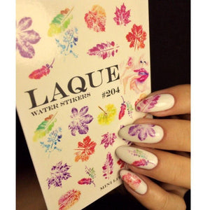 Laque Watercolor Florals Slider - Nail Mart USA