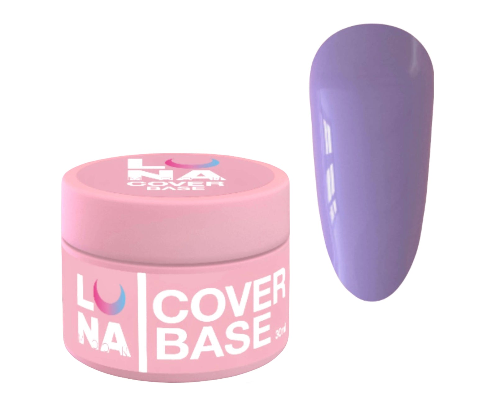 Luna Colored Rubber Base - Light Violet