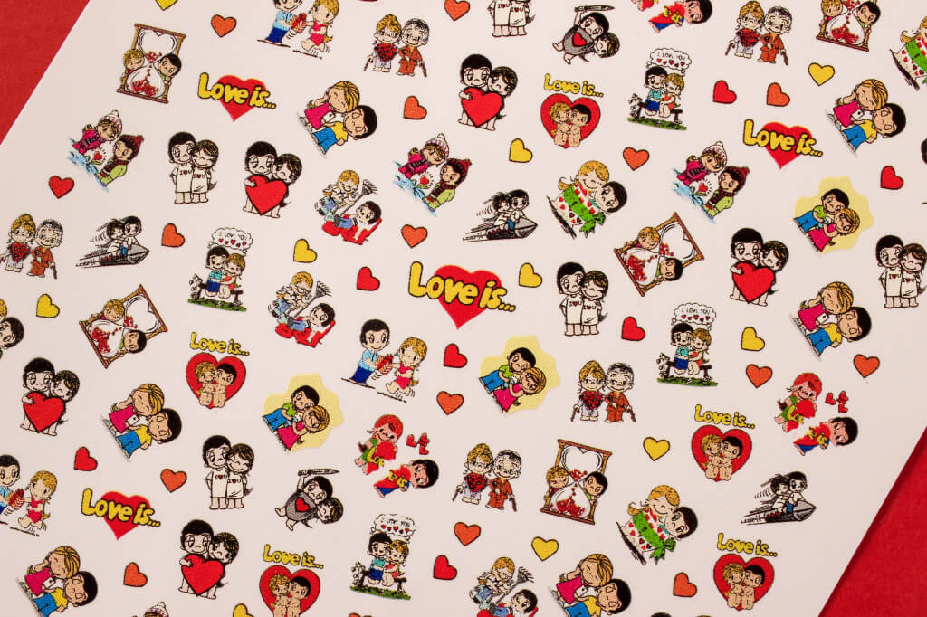 Rocknail Tattoo Love is Decal/Slider