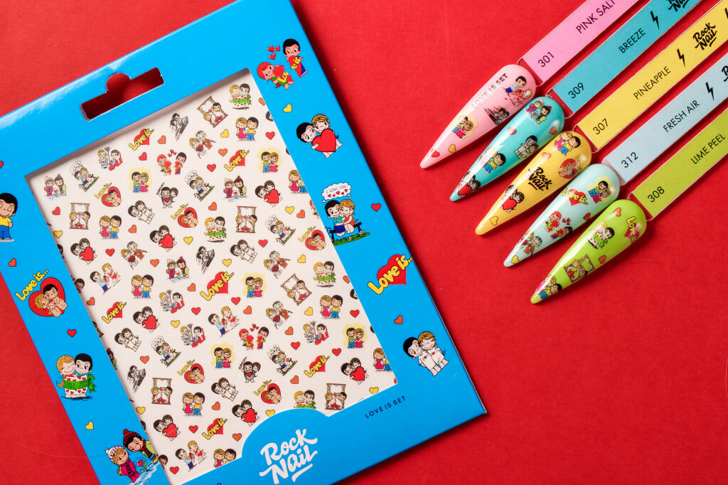 Rocknail Tattoo Love is Decal/Slider