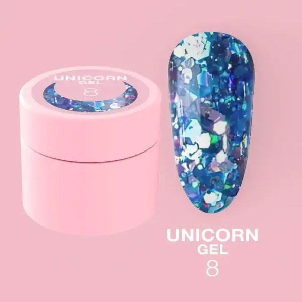 Luna Unicorn Glitter Gel #6 - Nail Mart USA