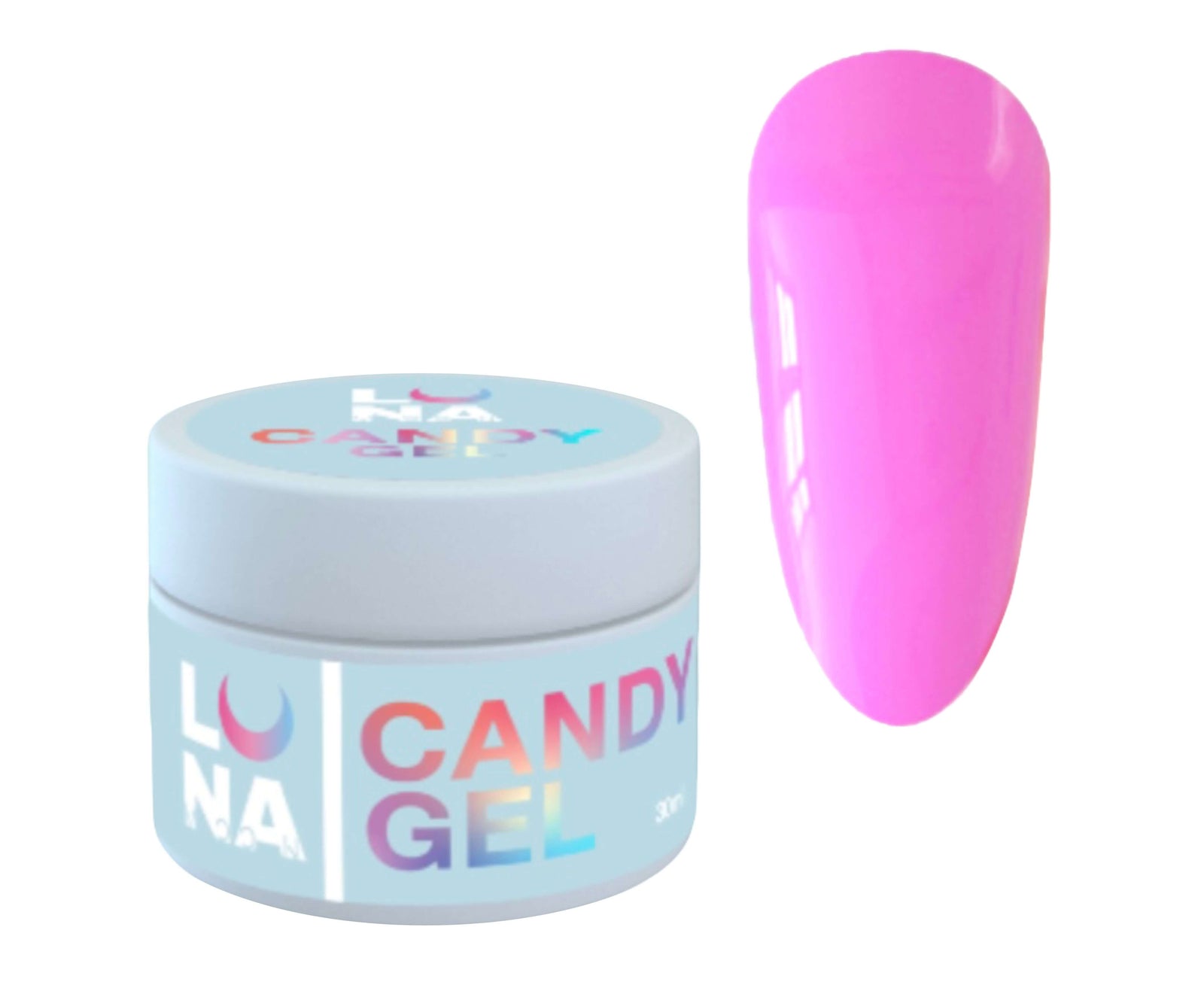 Luna Candy Builder Gel 5 - Hot Pink