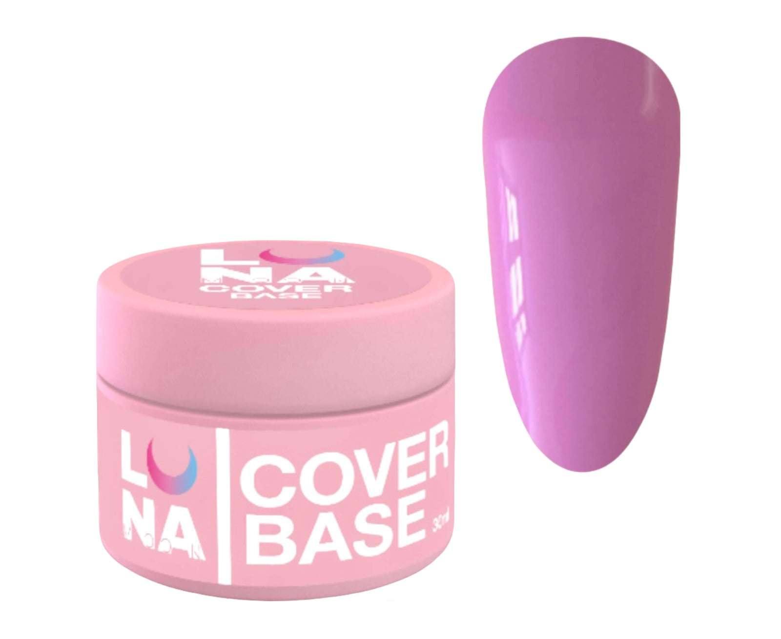 Luna Colored Rubber Base - Pink Bloom