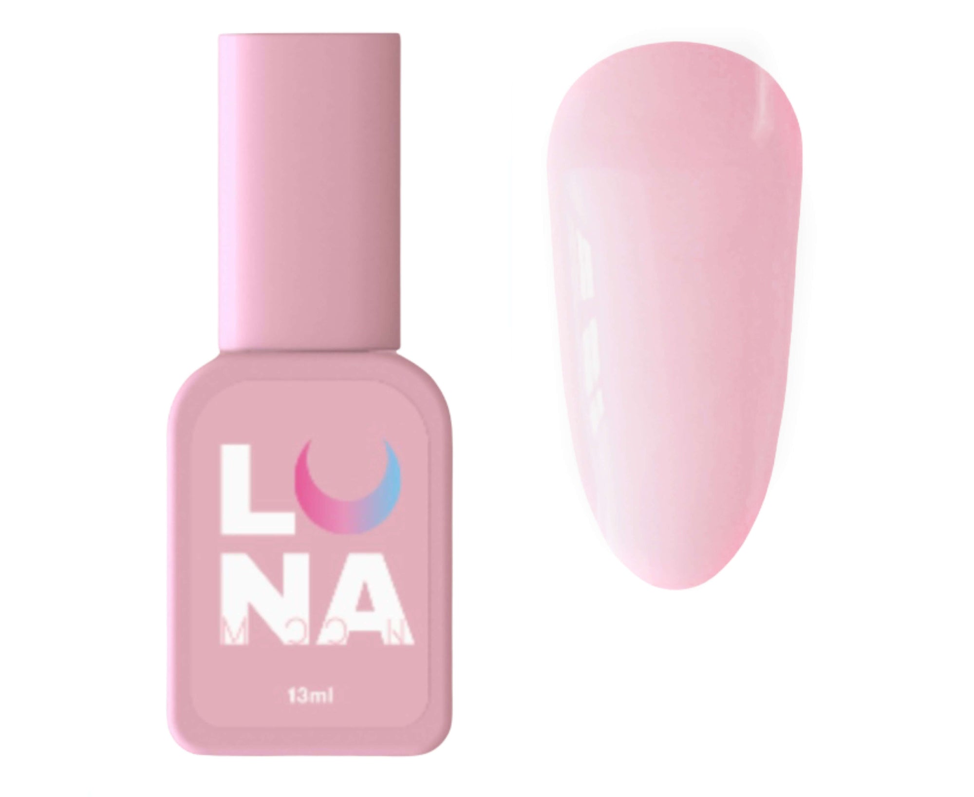 Luna Colored Rubber Base - Pink Cocktail