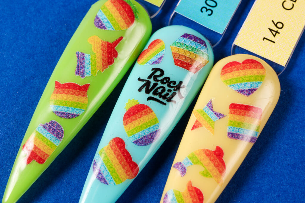 Rocknail Tattoo Pop It Decal/Slider