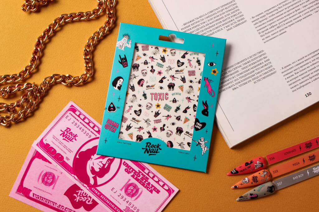 Rocknail Tattoo Toxic Decal/Slider