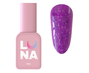 Luna Yuki Rubber Base 10 - Purple w/ Gold Flakes