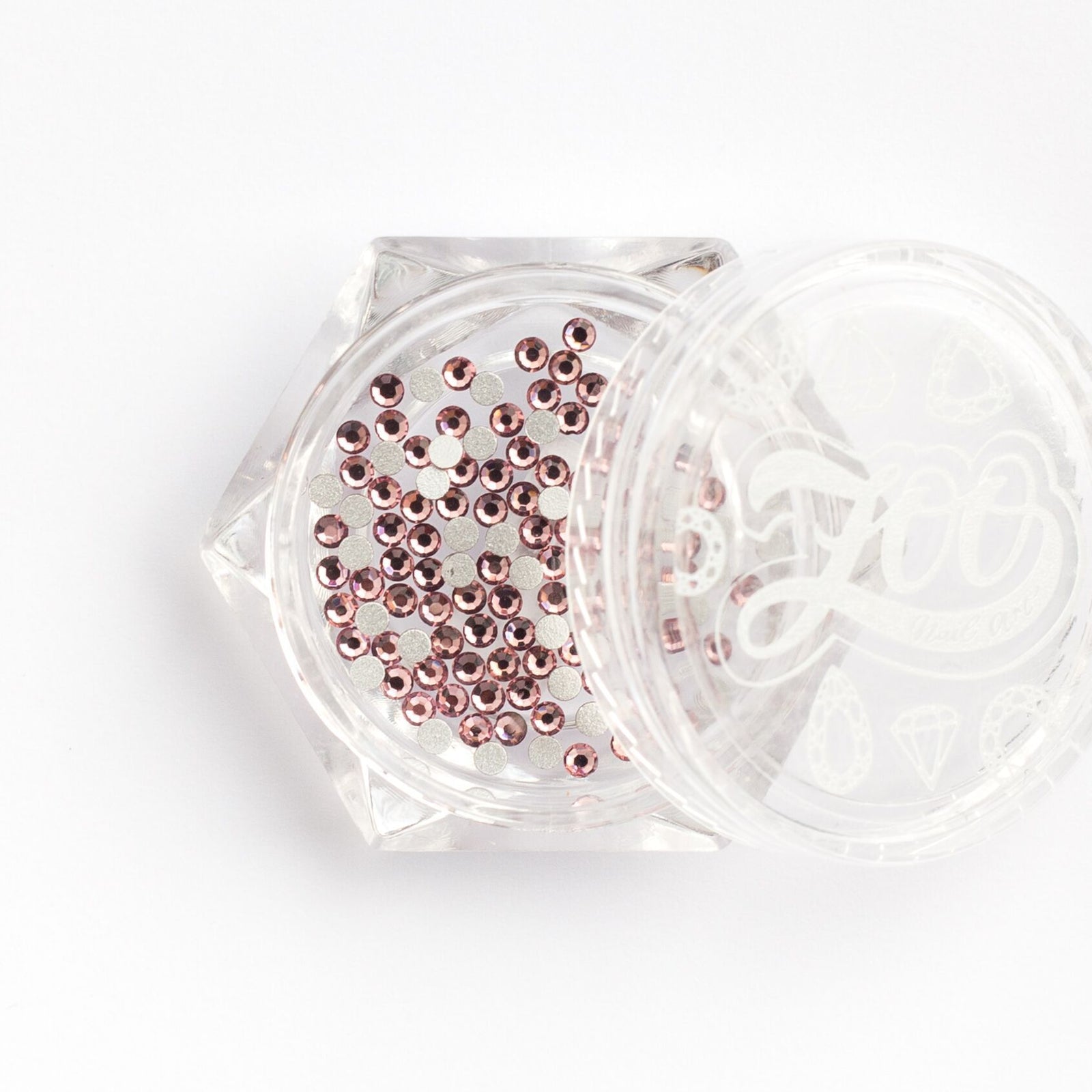 Zoo Nail Art Crystal Rhinestones - Light Amethyst - Nail Mart USA